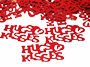 hugs and kisses confetti, packet or pound